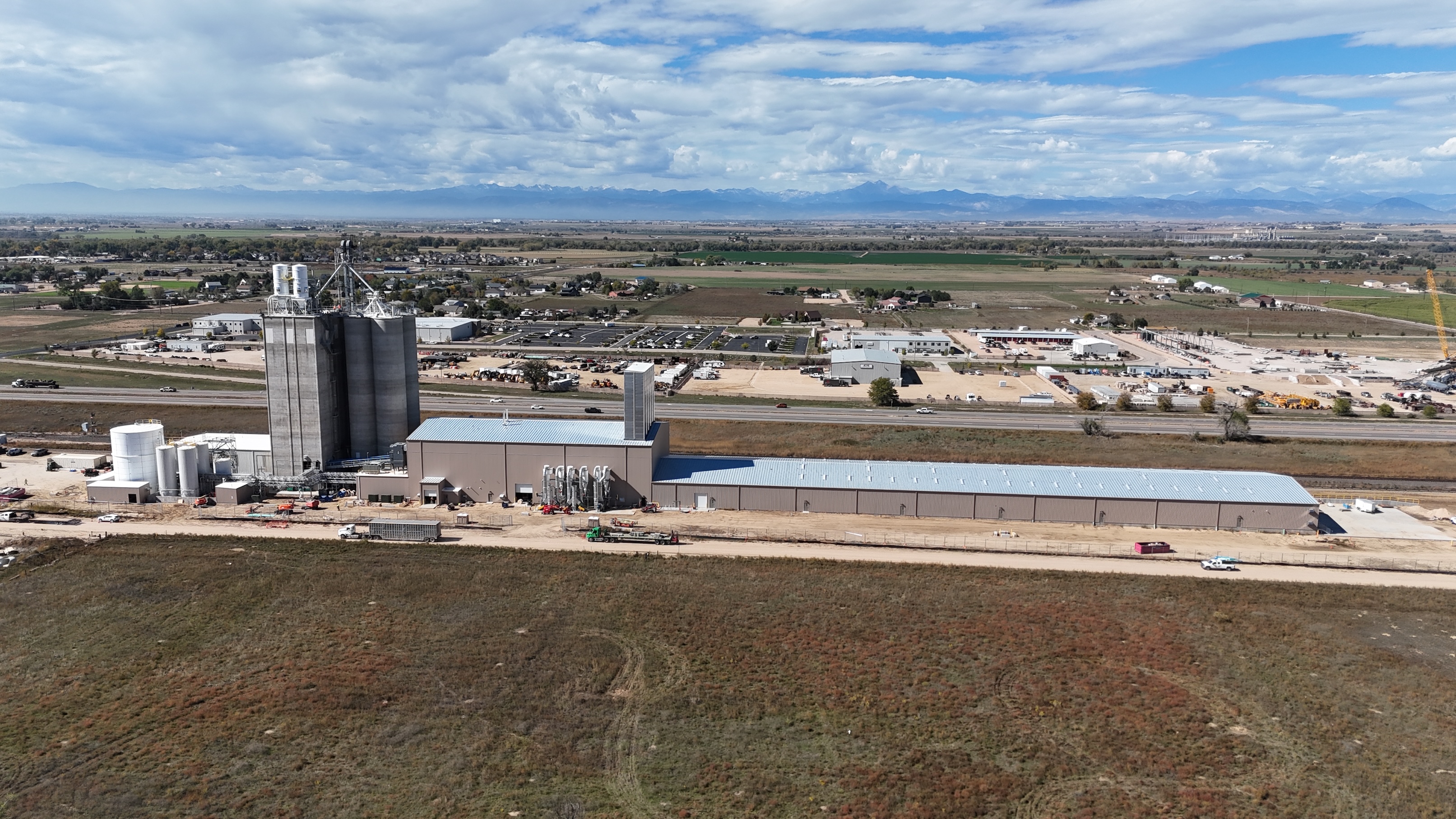 platteville tfp nutrition plant aerial view
