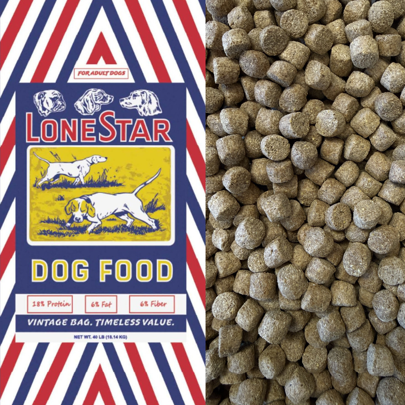 bag food with picture of kibble